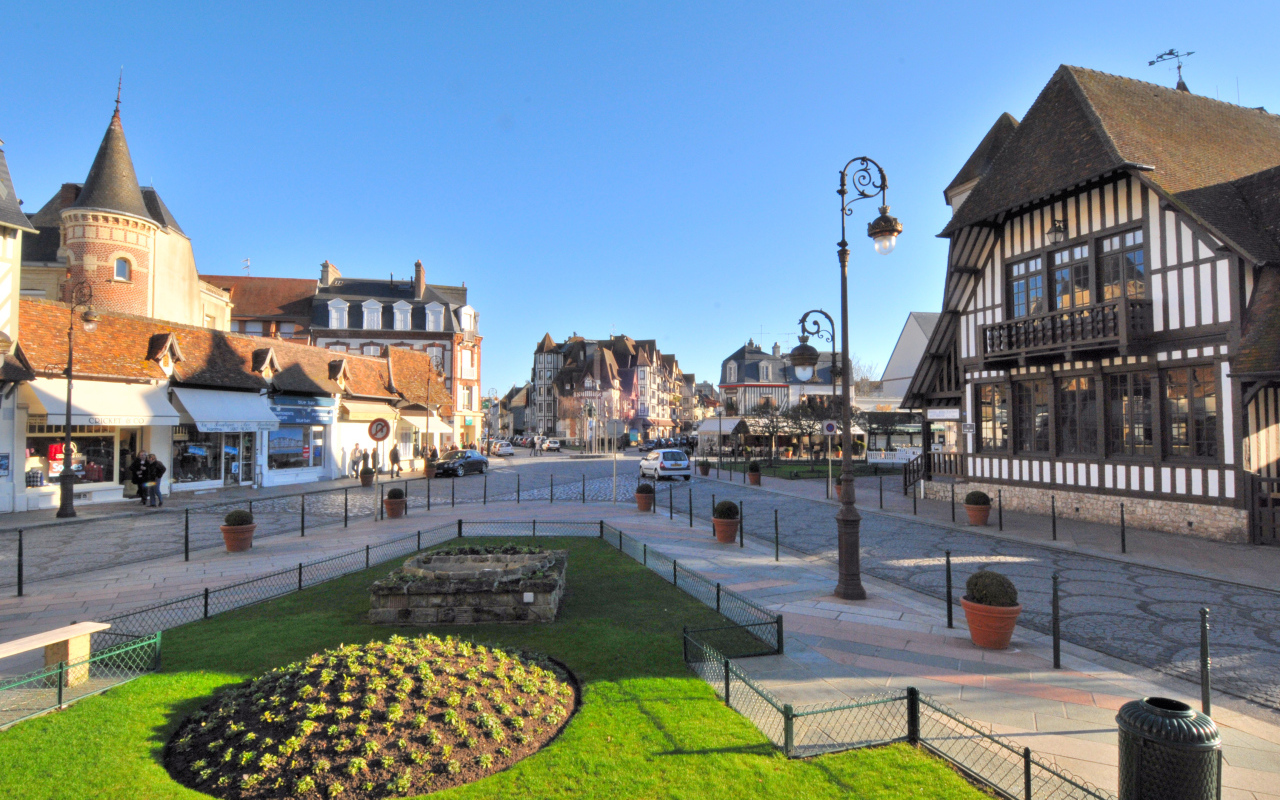 Place Morny in Deauville