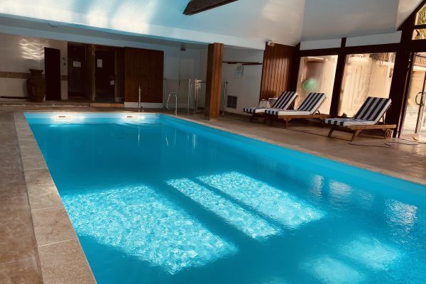 hotel spa swimming pool in Normandy near Deauville
